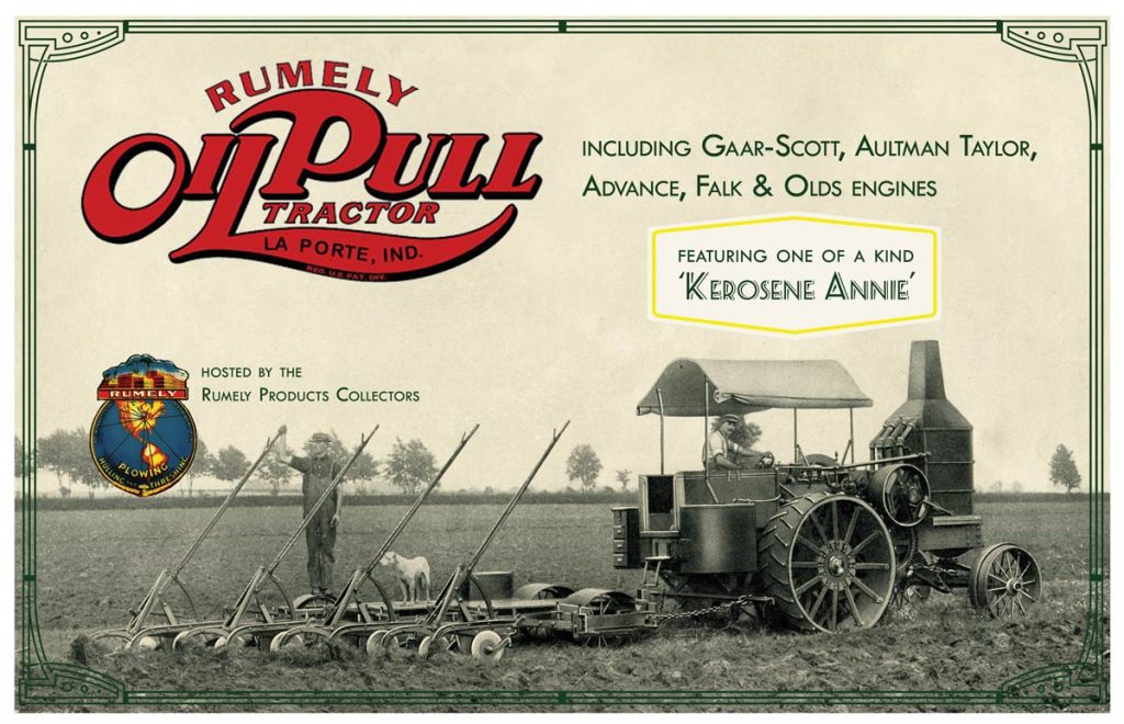 WMSTR 2022 poster featuring Rumely Advance Falk
