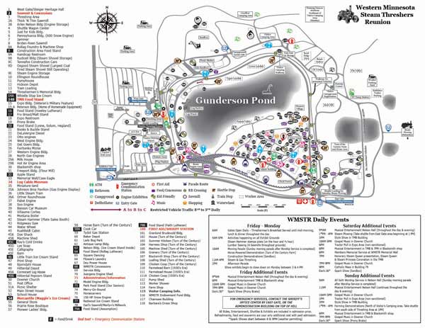 2026 Showground Map